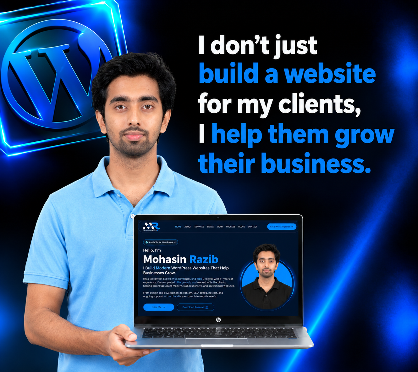 Mohasin Razib, WordPress Developer and Web Designer